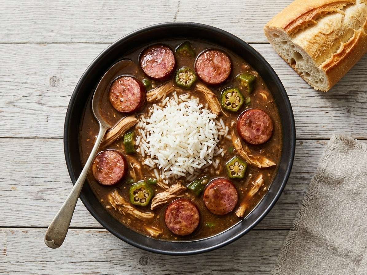Chicken & Andouille Gumbo