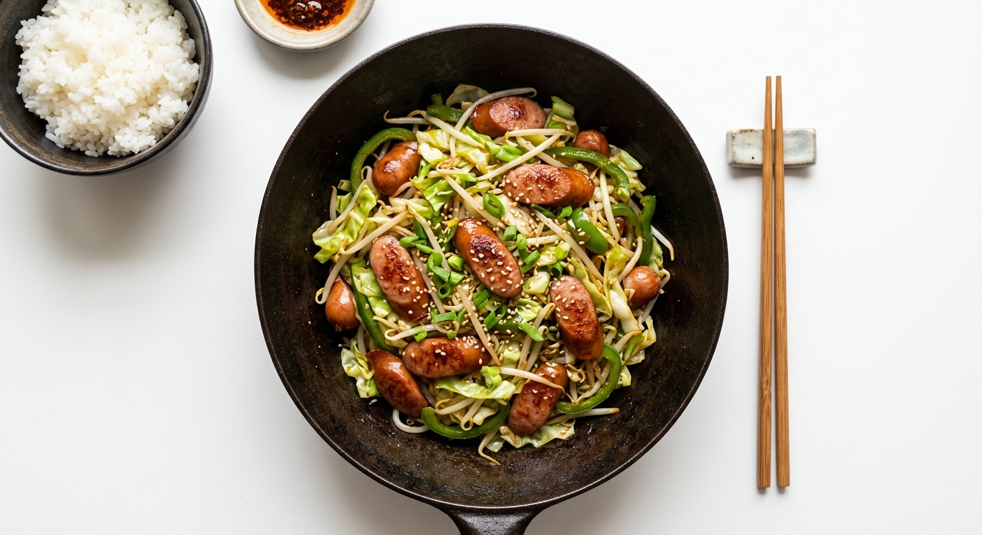 Arabiki-Gemüsepfanne