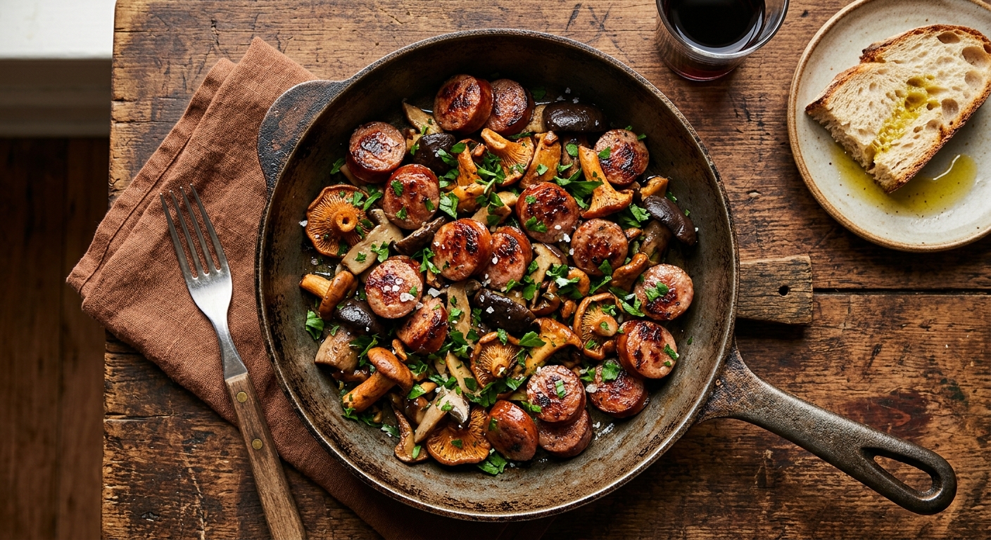 Butifarra amb Bolets