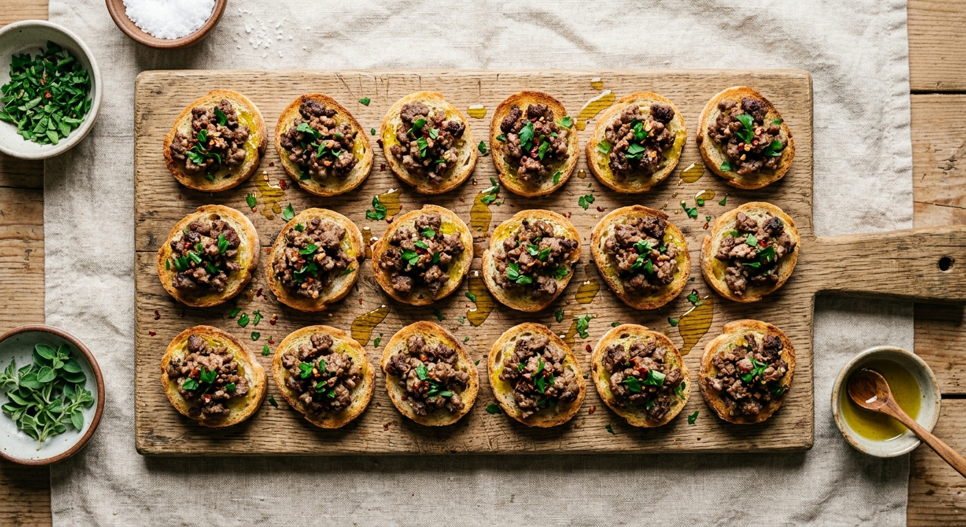 Crostini di Mazzafegato