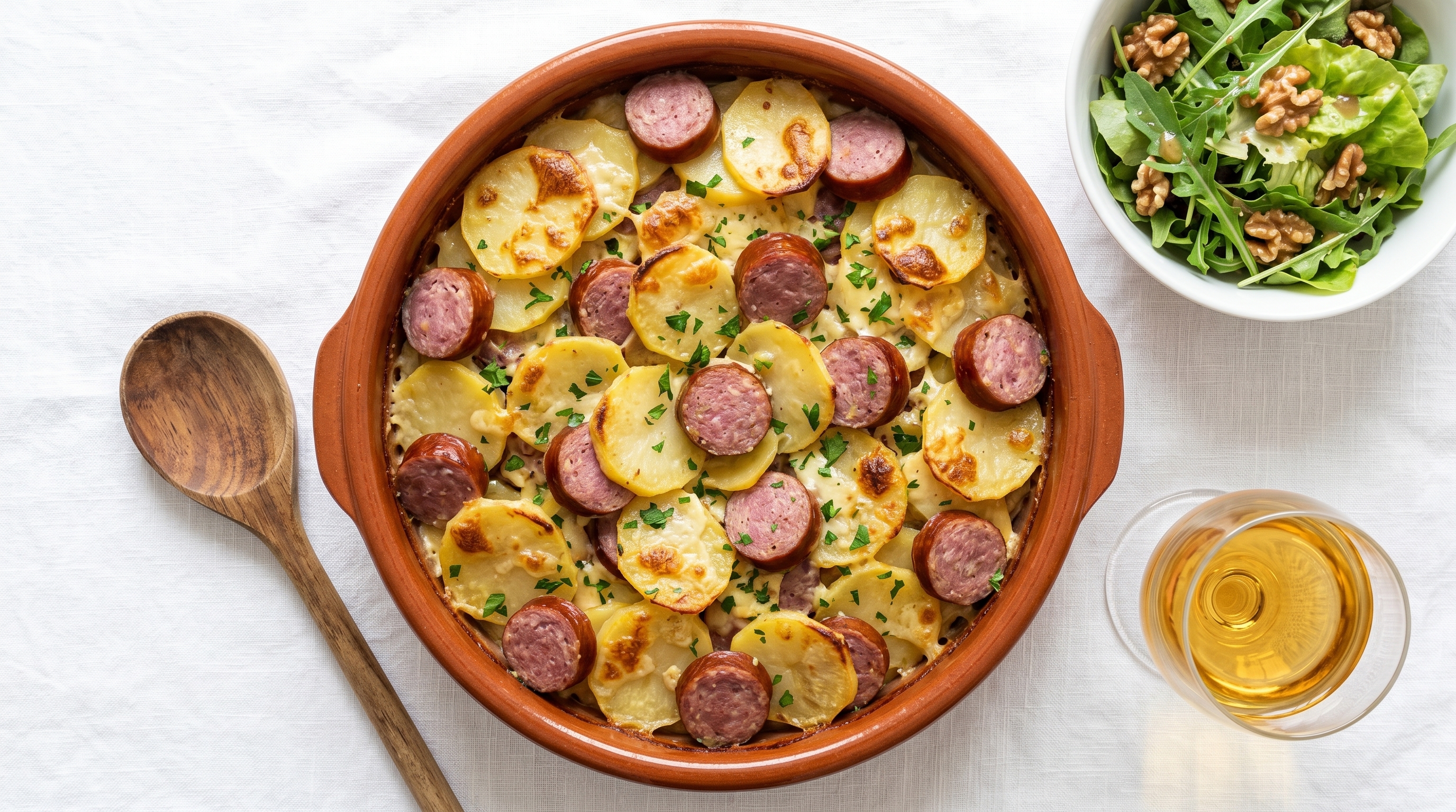 Gratin Comtois with Morteau