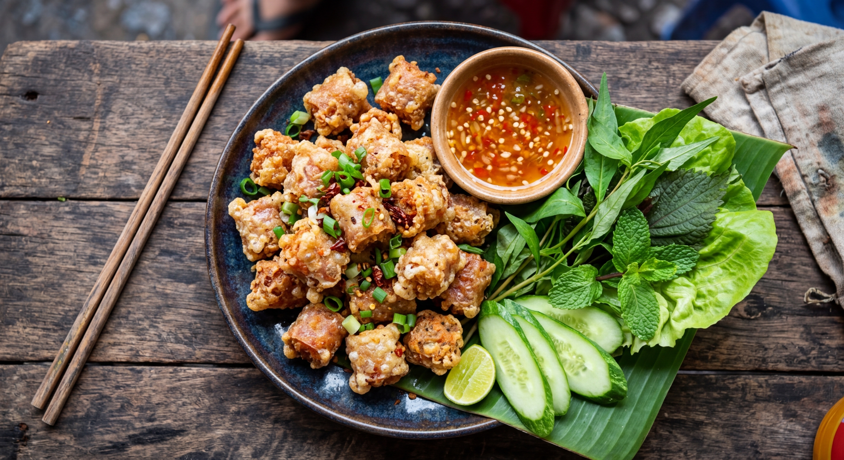 Nem Chua Rán (Deep-Fried Nem Chua)
