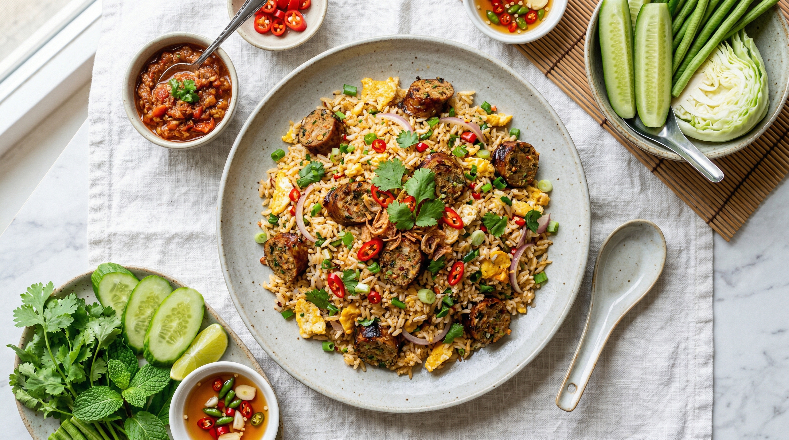 Sai Oua Fried Rice