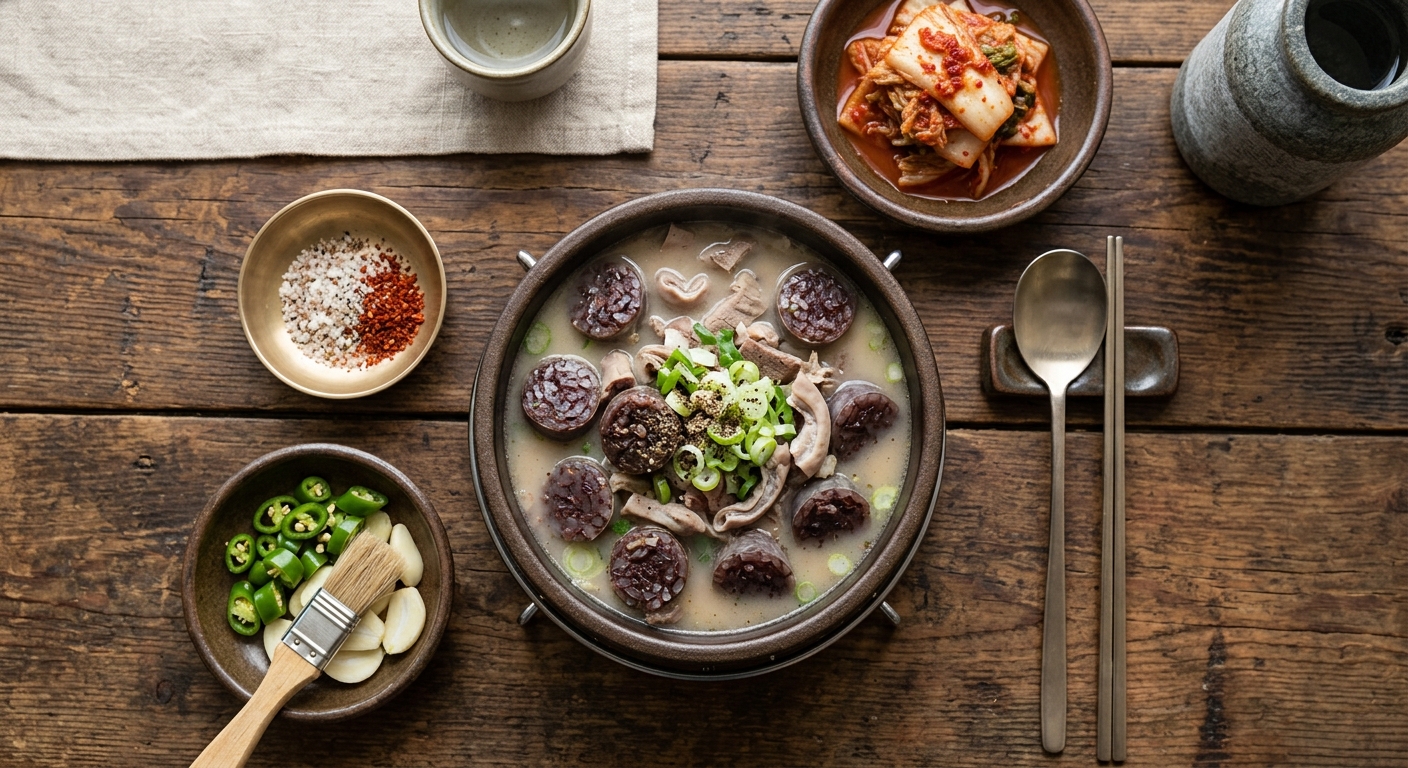 Sundae Guk (Sundae Soup)