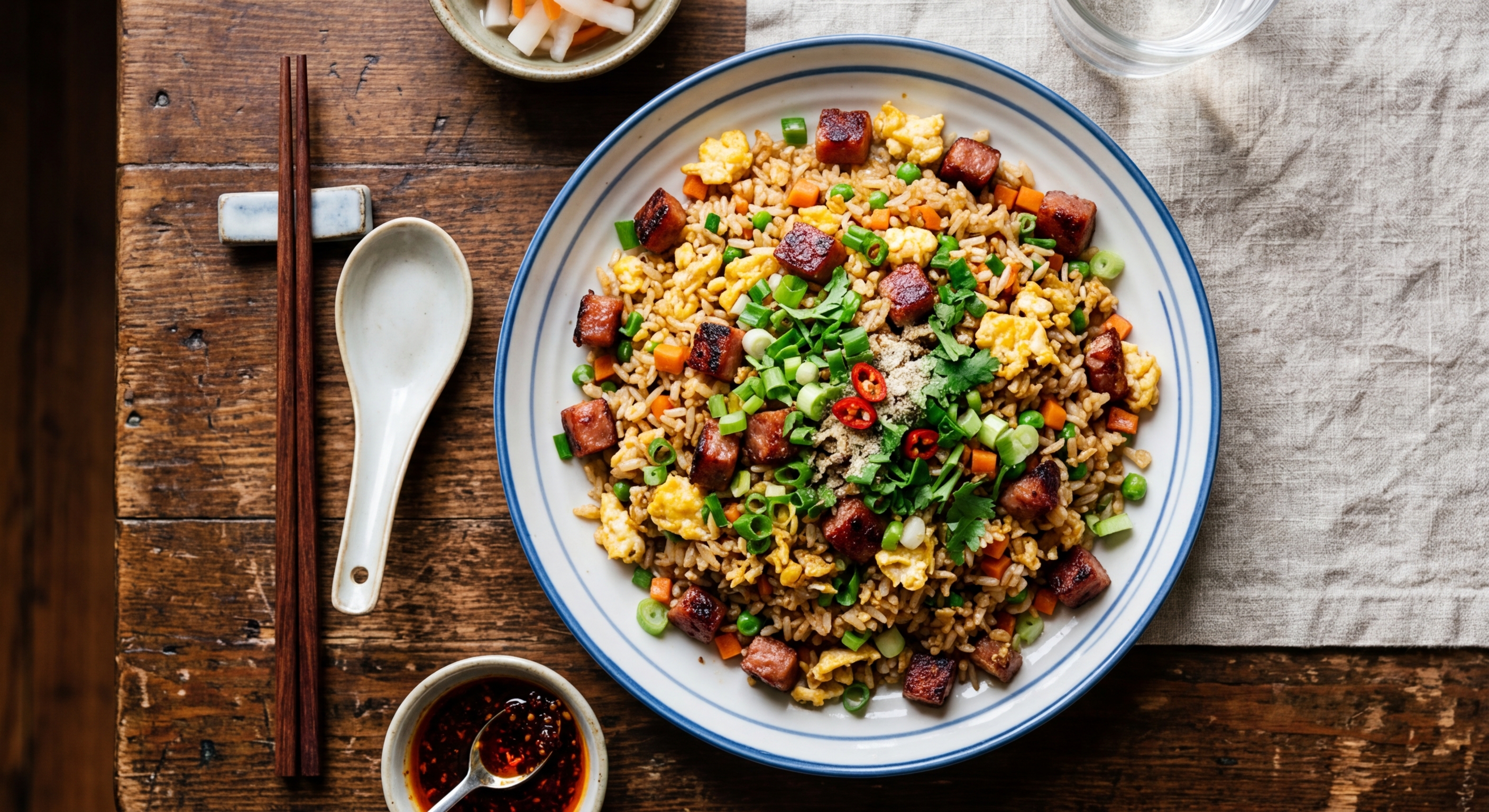 Taiwanese Sausage Fried Rice