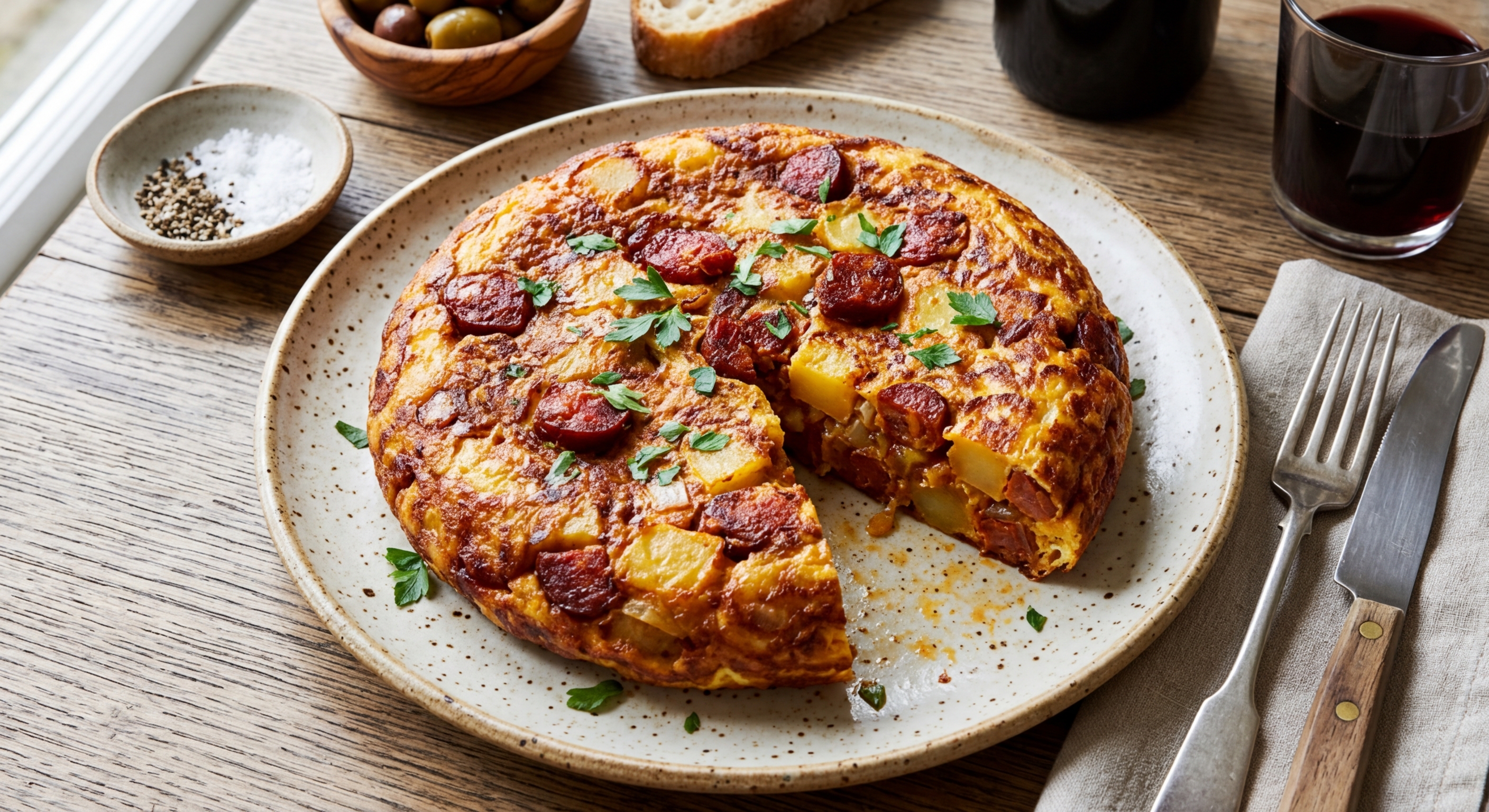 Tortilla de Chorizo