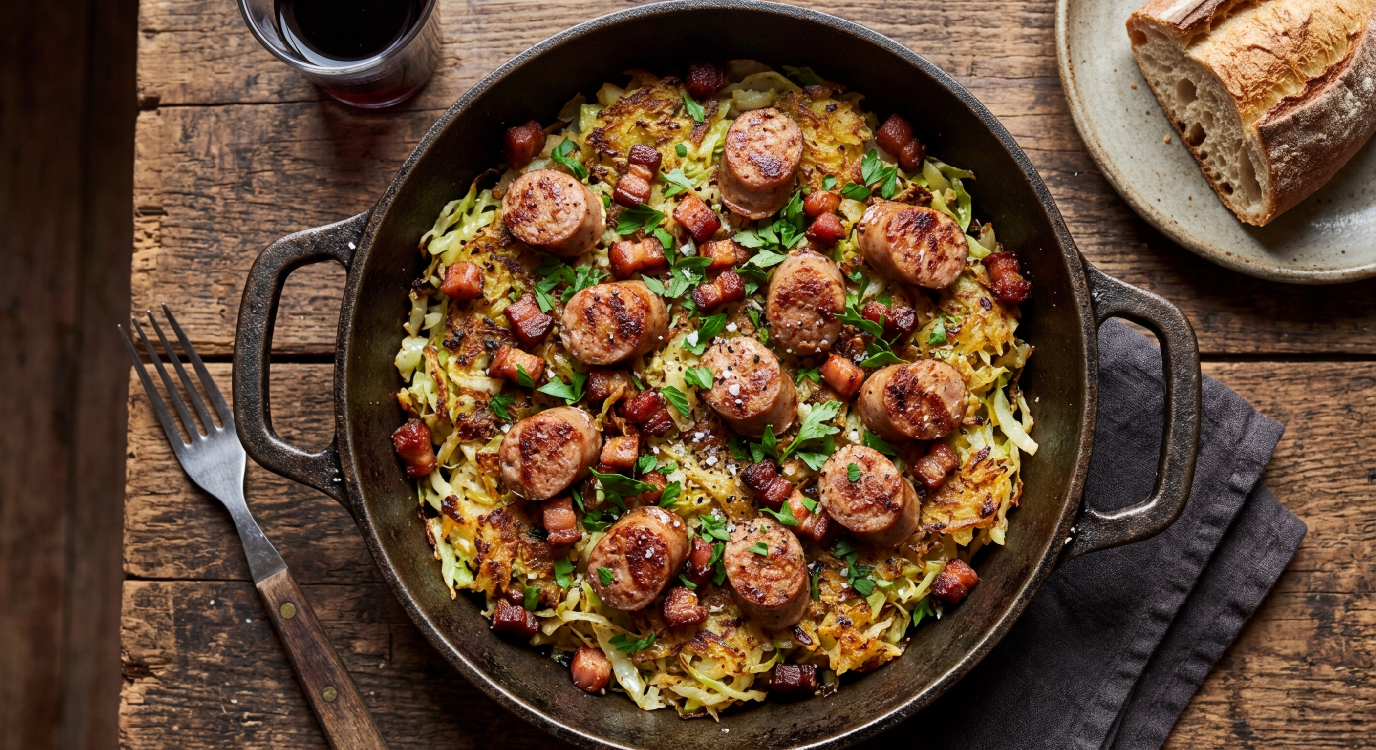 Trinxat amb Butifarra