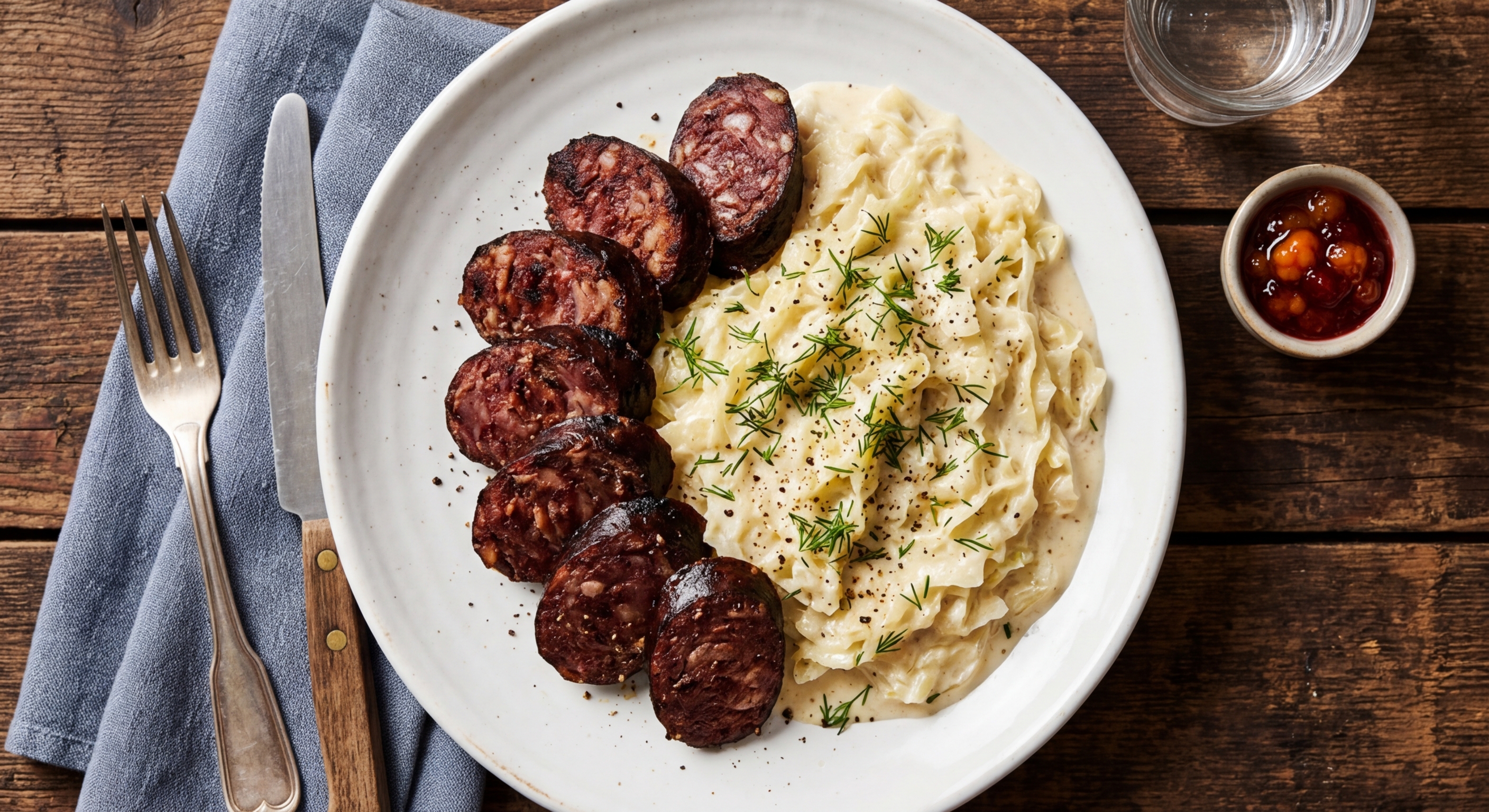 Vossapølse med Kålstuving