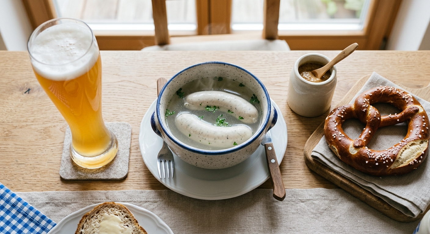 Weisswurstfrühstück (Bavarian Breakfast)