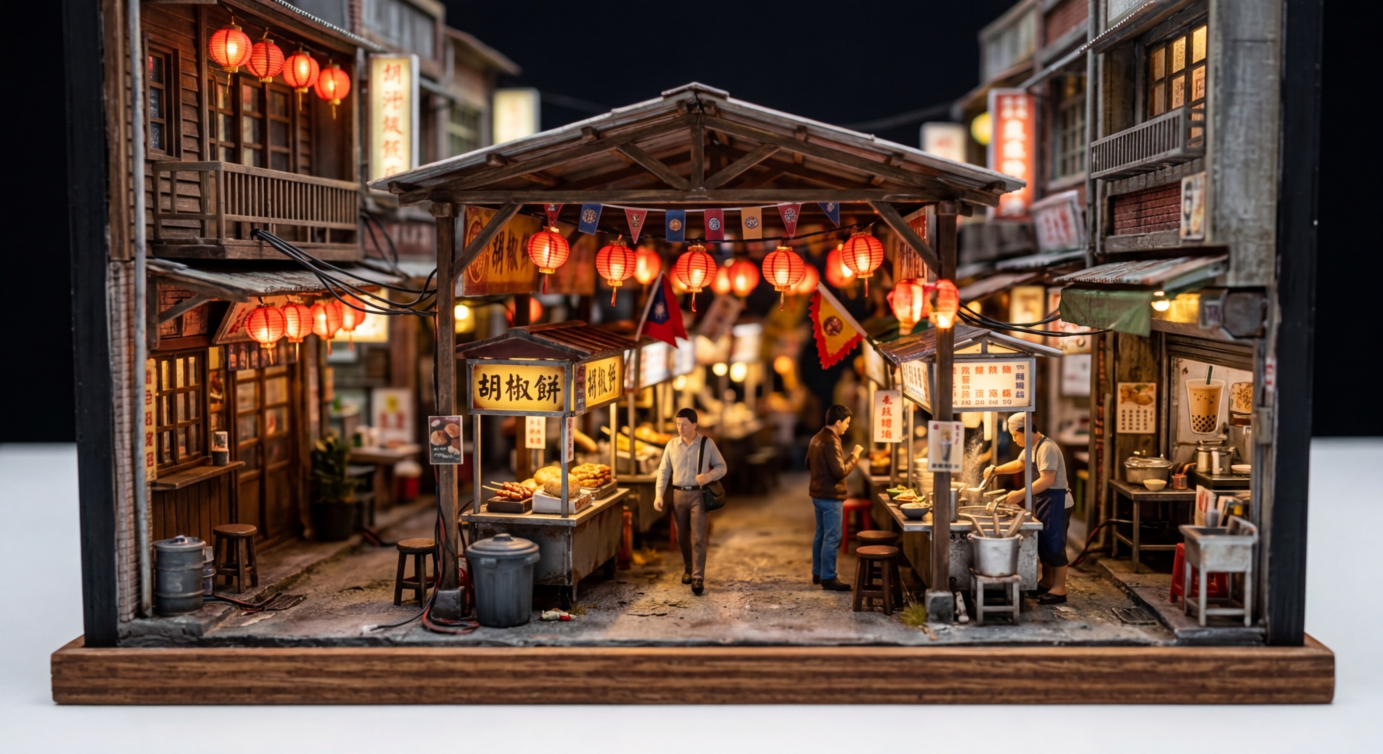 Raohe Street Night Market Sausage Vendors